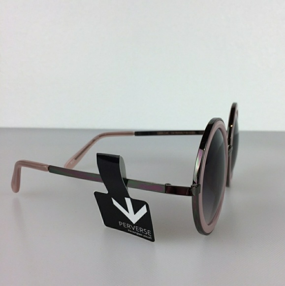 ๐ 5/$20 NWT PERVERSE Pink Geek Chic Sunglasses - Picture 5 of 5